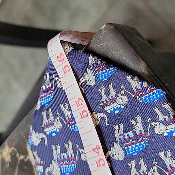 Cravate Beaufort Tie Rack 100% Silk Thaïlande Elephant Thailand transport - Picture 6 of 6